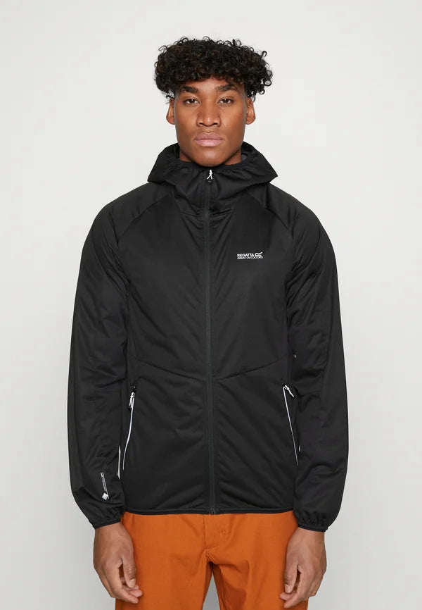GOHJUTTA CLOTHING ARTICLE#9221  Regatta TARVOS VI Soft shell jacket black
