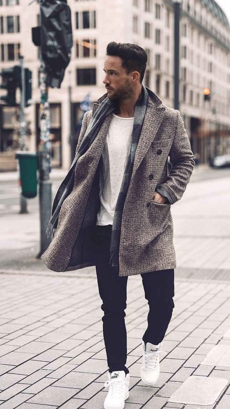 GOHJUTTA CLOTHING ARTICLE#9206 Street Ready Winter Outfits For Men Winter outfits men Mens