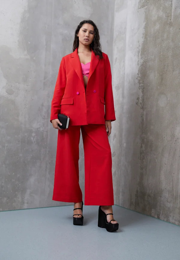 GOHJUTTA CLOTHING ARTICLE#9207 Never Fully Dressed DYNASTY Short coat red